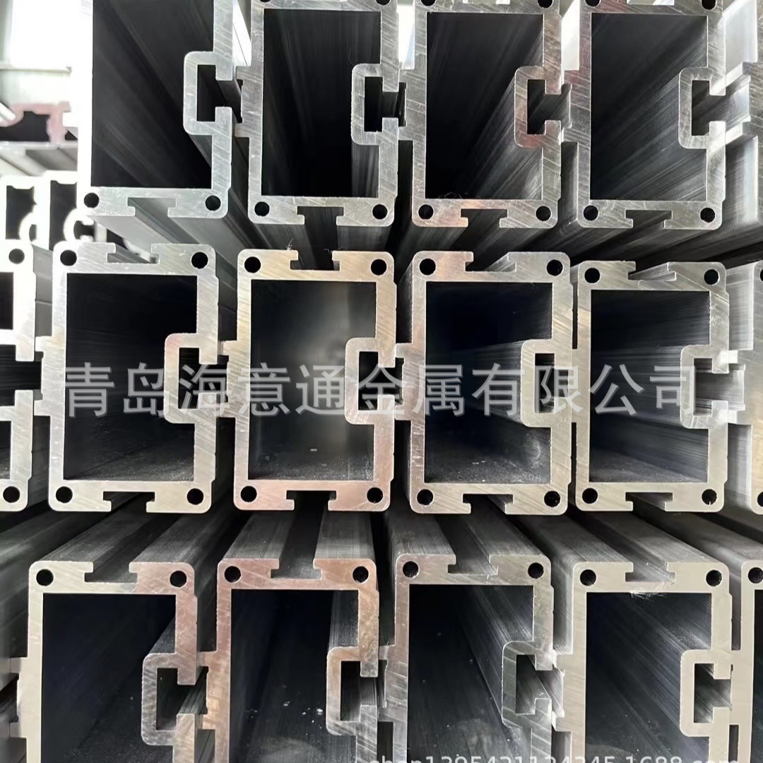 厂家供应铝制铝合金型材1060 1100 3003 6061 6063工业设备框架