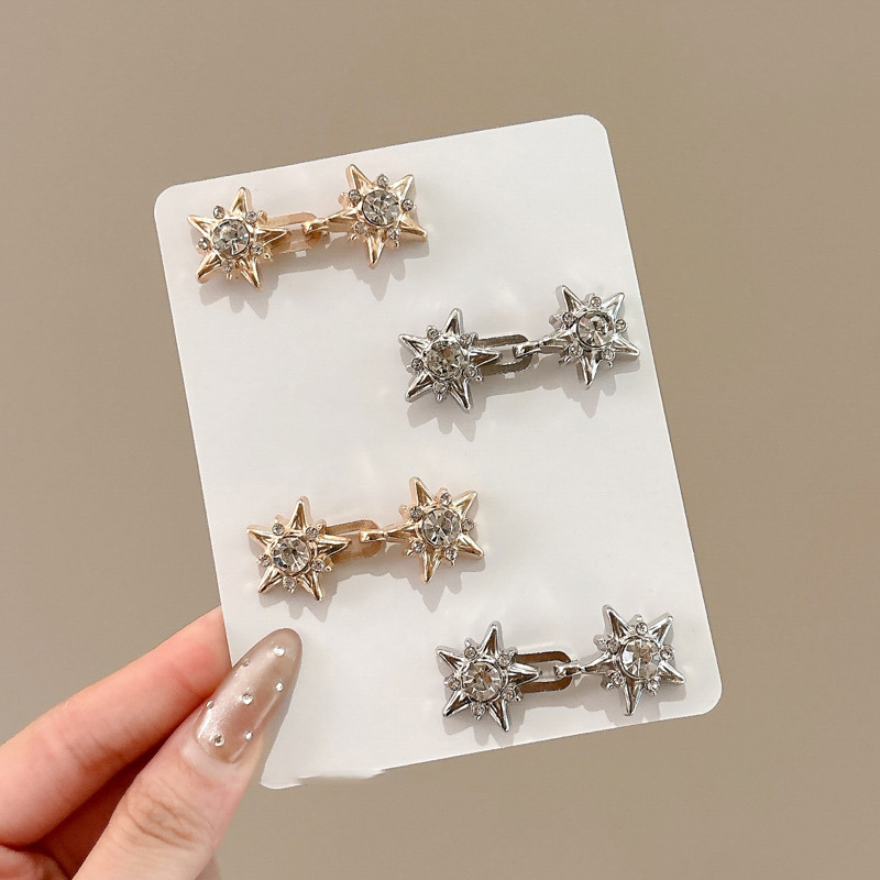 Pantalones de pentacos simples para apretar la cintura artefacto femenino broche para cambiar el tamaño de los botones ajustables botones de cintura fijos jeans