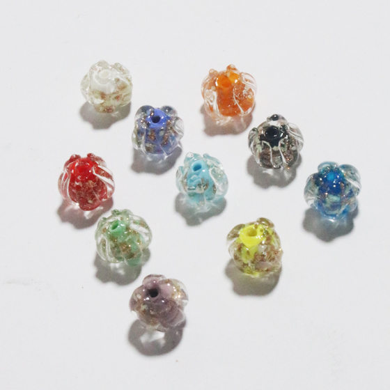 Luminous Glaze Petal Beads Scattered Beads Lily of the Valley Glazed Beads Accessories Creative Handmade with Luminous diy Handmade Accessories