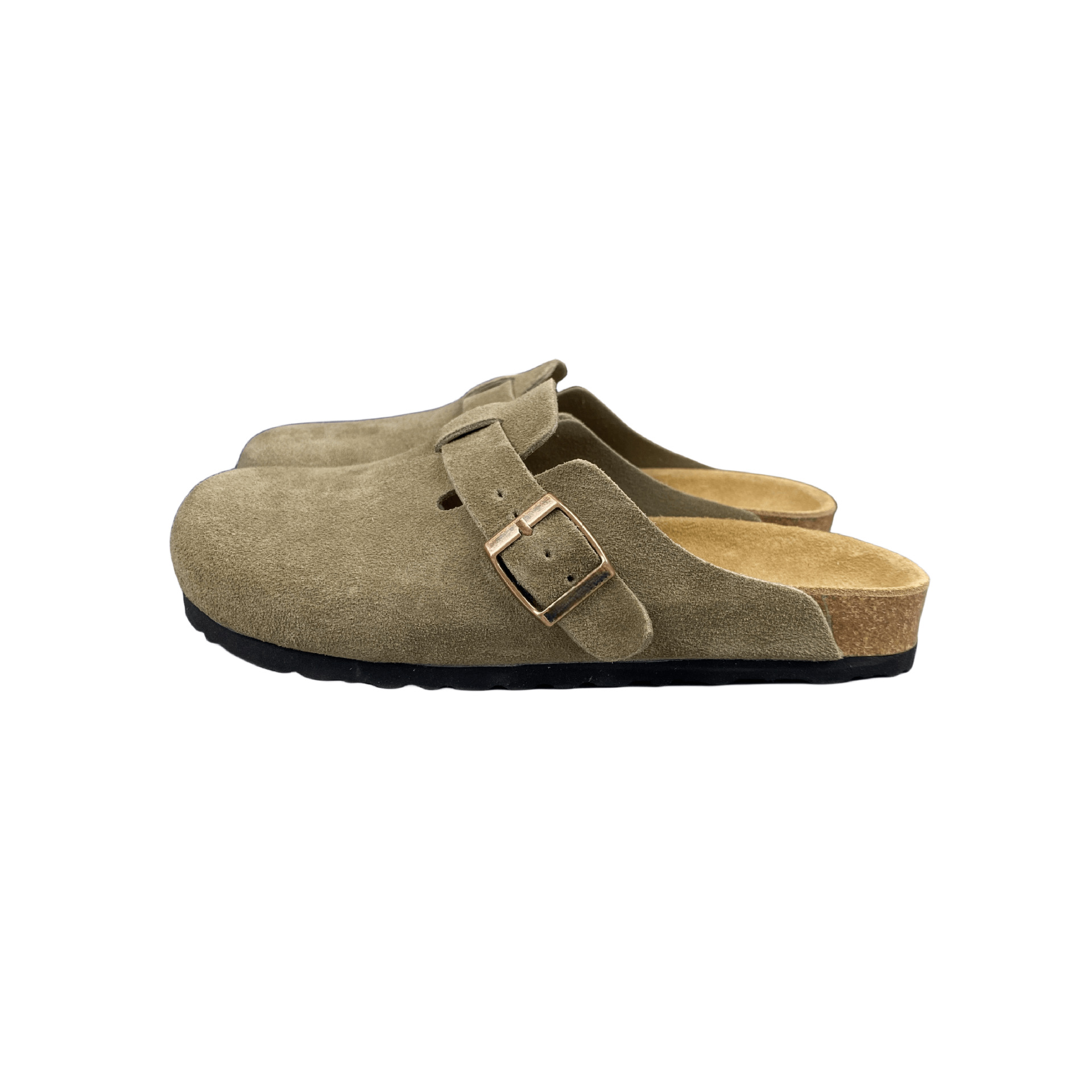 Dép đi trong nhà Birkenstock da thật đế dày Dép xỏ ngón Birkenstock đế dày dành cho nữ mặc ngoài lười Dép lười da thật Giày Birkenstock