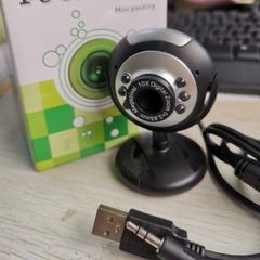 クロスボーダーusbビデオコンピュータカメラ六灯夜視無料クリップ対外貿易カメラ生放送ネット課