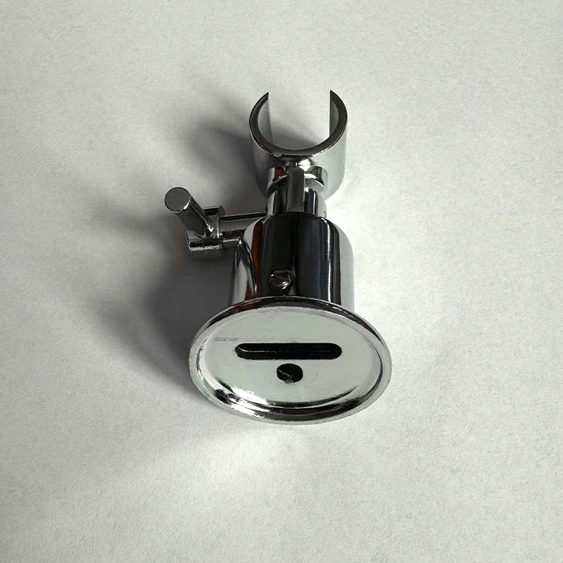 The manufacturer supplies zinc alloy showerhead brackets with 180-degree adjustable hand-held showerhead bases and wall-fixed showerhead brackets Application Scenario