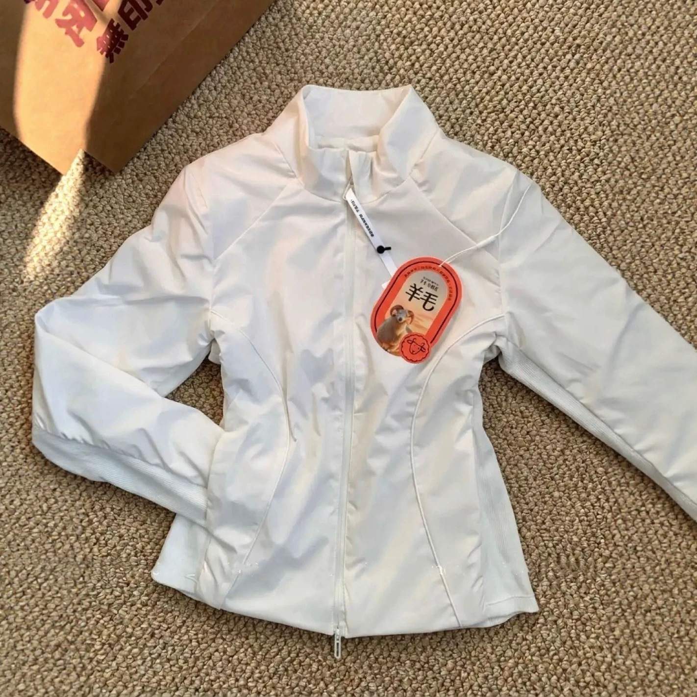100羊毛修身男女气绒服显瘦蓄热保暖外套轻盈不臃肿百搭小蛮腰穿