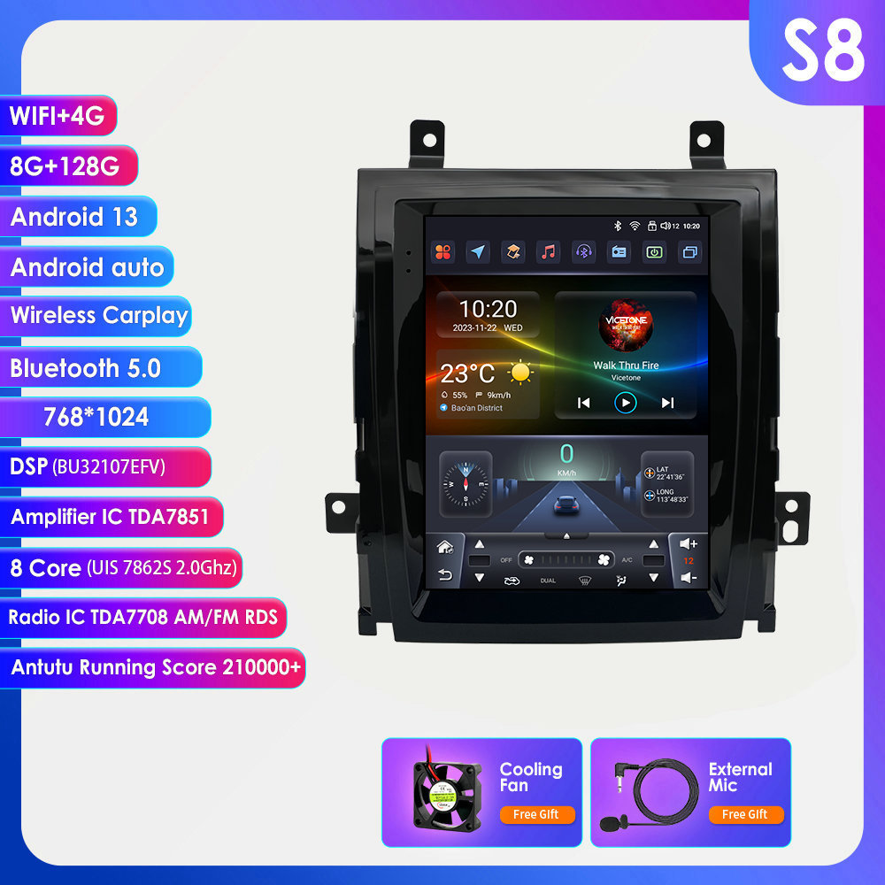 7862 wifi+4glte version carplay eight core 8+128g