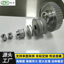 按图纸生产S2M S3M S4.5M S5M S8M S14M 8YU半圆弧齿同步轮定制