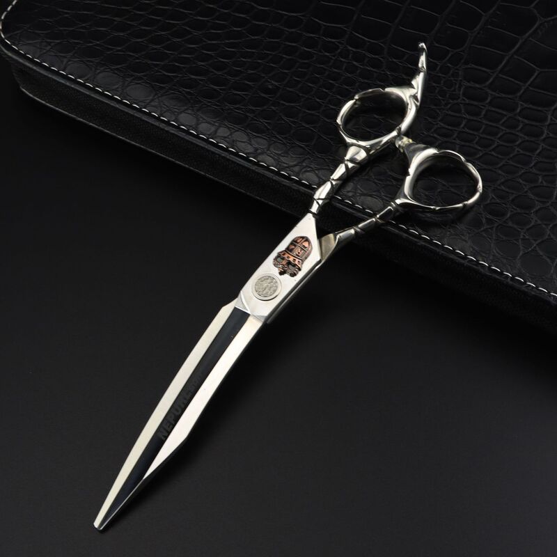 7.0 inch 440C Royal famous scissors personalized hairdressing scissors Barber scissors flat scissors straight scissors 7.0 inch 440C Royal famous scissors personalized hairdressing scissors Barber scissors flat scissors straight scissors