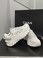 外贸原单断码特价厚底真皮榴莲鞋女秋季松糕登山老爹鞋运动单鞋潮