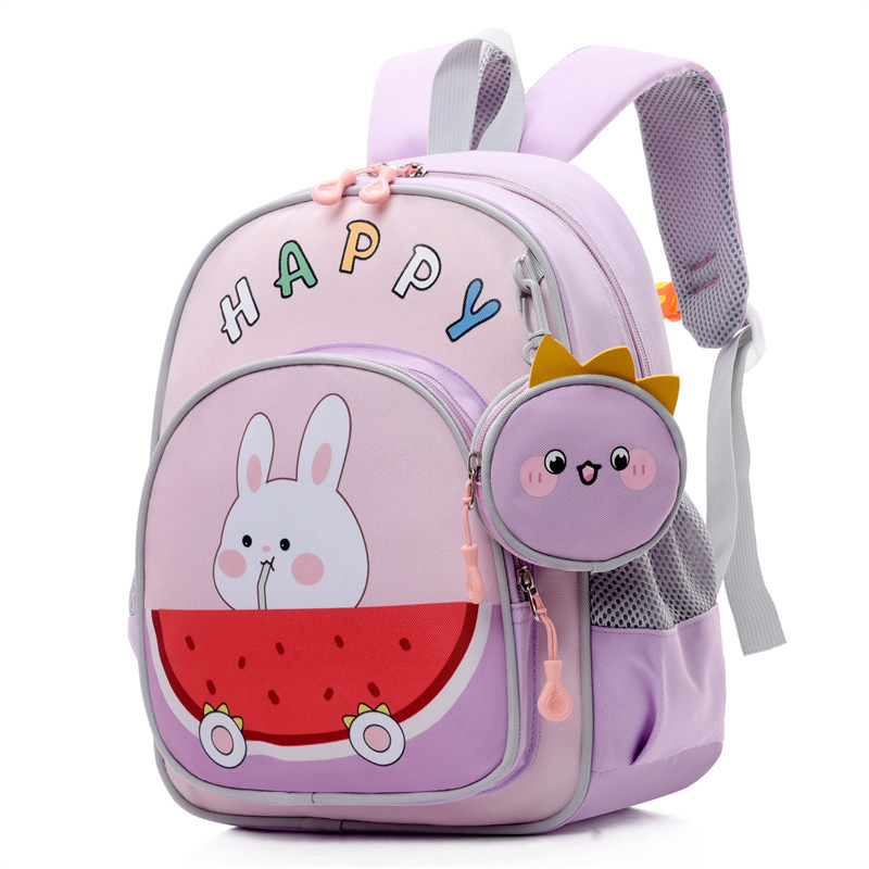 Bolsos de niños mochila de jardín de infantes mochila de dibujos animados mochila de dos piezas de impresión encantadora mochila infantil