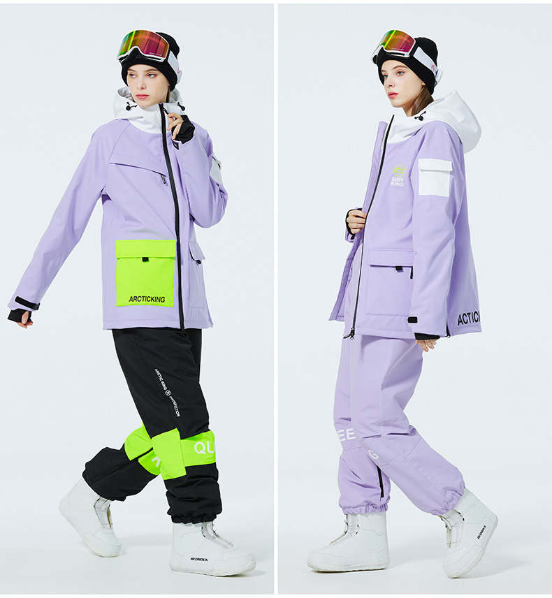 Herren Skianzug Set Warm Und Dick Für Snowboard Und Ski_voghion.com