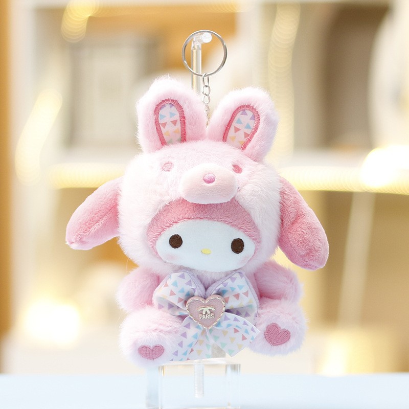 Kurome Melody Canela Perro Japonés Internet Celebridad Peluche Muñeca Sanrio Muñeca Colgante Venta al por mayor