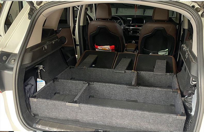 Suitable for Bmw X1 Modified Car Bed, Car Magic Box, Trunk Storage Box, Bed Car Box, Storage Box