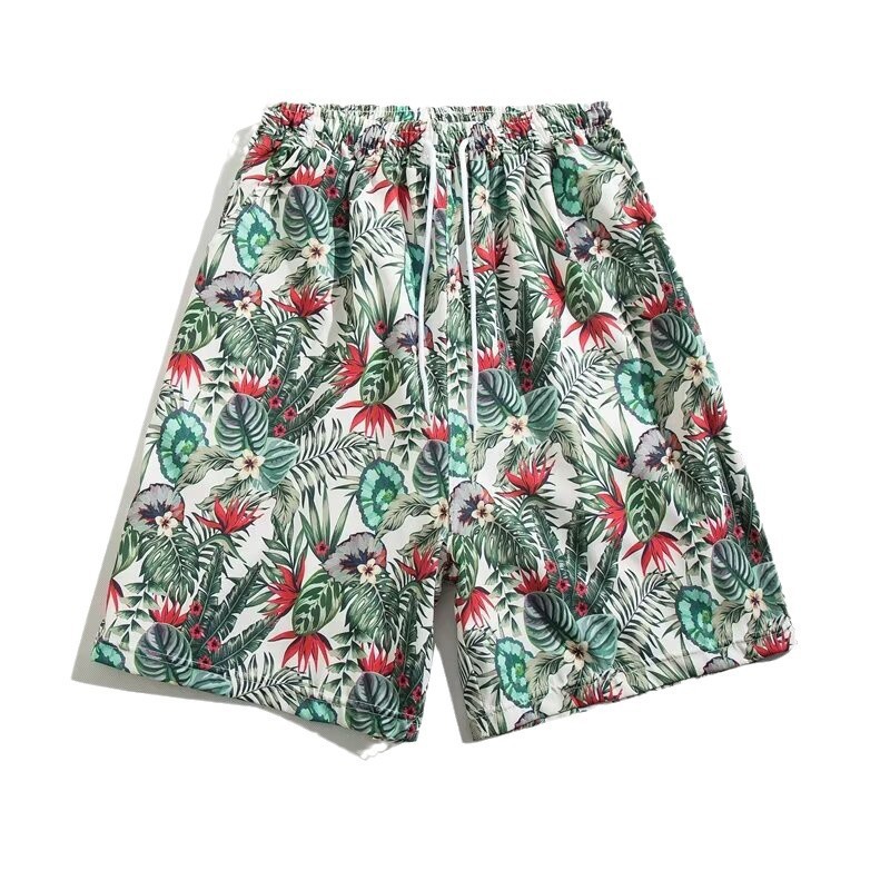 Pantalones cortos de vacaciones junto al mar de Sanya impresos en 3D pantalones deportivos casuales de verano para hombres