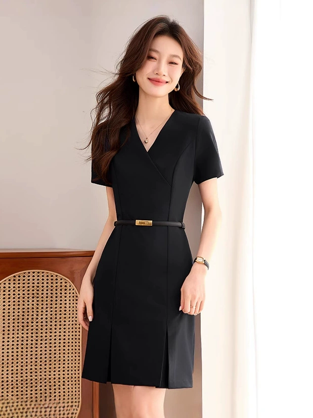 Профессиональное платье женская мода стройный темперамент