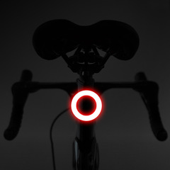 Mountain bike rear light charging road bike night riding cycling night running children's balance bike decoration warning off-road