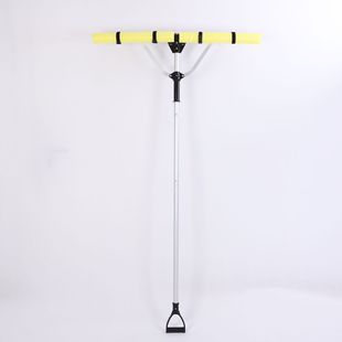 Factory wholesale multifunctional aluminum removable miscellaneous grass rake folding landscape rake lake weeding adjustable garden rake