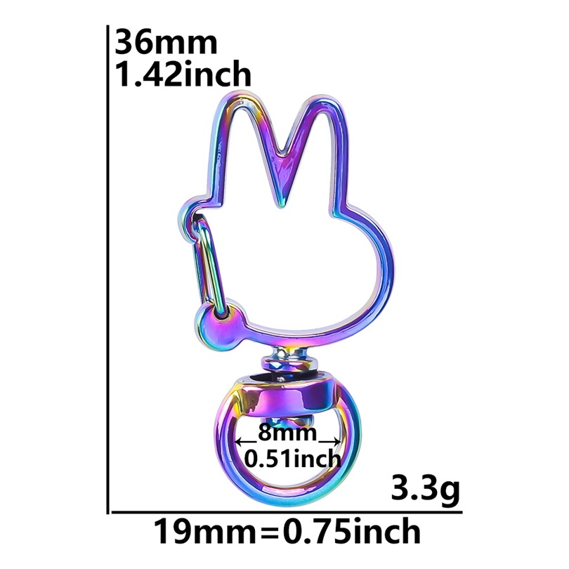 7g Weight Bag Pendant, Keychain Classification 1 Piece Quantity Casual, Daily Occasion Alloy Material Star, Moon, Heart Shape Pattern Unisex Gender Plating Design Cute Style Cute Star Moon Heart Shape Alloy Plating Unisex Bag Pendant Keychain 7
