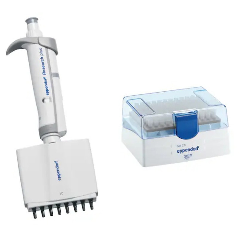 艾本德Eppendorf Research plus 0.5–10?L中灰色可调量程移液器