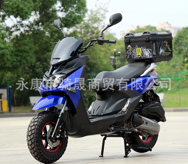 Cross-border exclusive supply of Road Boss Tiger 8th generation 150CC fuel-powered scooter, can be labeled as a 50CC moped