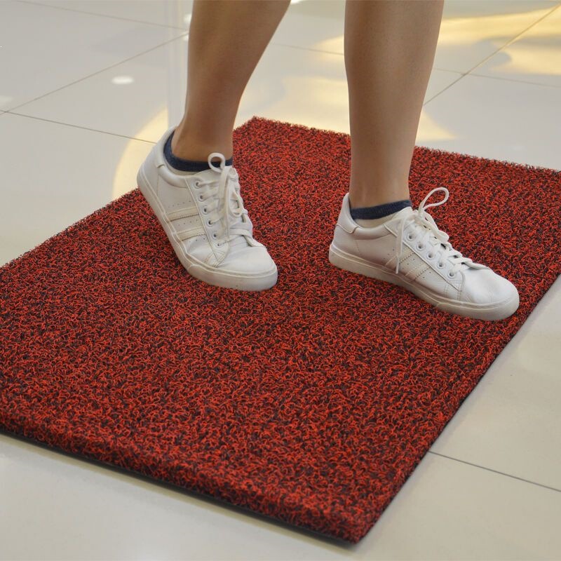 Non-Slip Wire Loop Floor Mat, Thickened Foot Mat for Home Use, Suitable for Doorways/Kitchen/Living Room/Entryway/Outdoor Carpet, Can Be Cut to Size Non-Slip Wire Loop Floor Mat, Thickened Foot Mat for Home Use, Suitable for Doorways/Kitchen/Living Room/Entryway/Outdoor Carpet, Can Be Cut to Size
