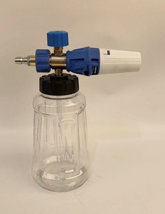 High pressure cleaner high pressure water gun 1/4 quick plug male 1L car wash foam pot Taizhou PA pot sector adjustment