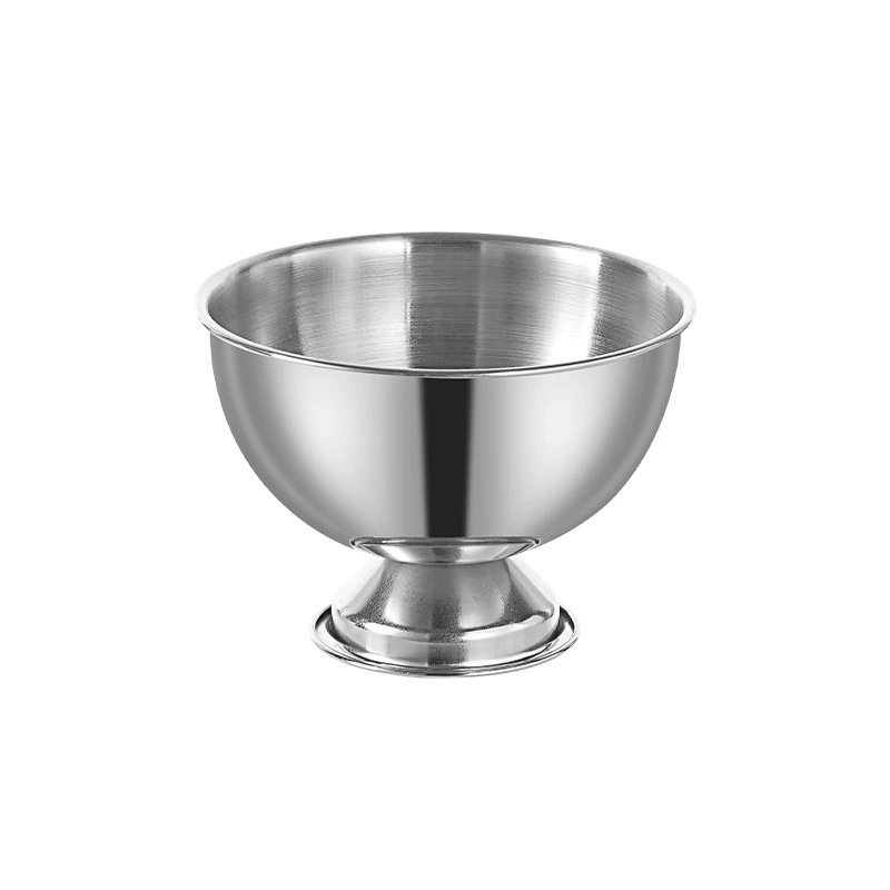 Переходный хардлайнсург stainless steel салатныйcup со льдомcup мороженого чашка для мороженого высокая миска для супа перекус фруктовый пудинг десерт чашка