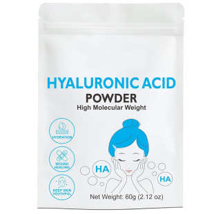 Cross-Border Hyaluronic Acid Powder High Molecular Weight Hyaluronic Acid Essence Powder 60Gplasma Acid Powder
