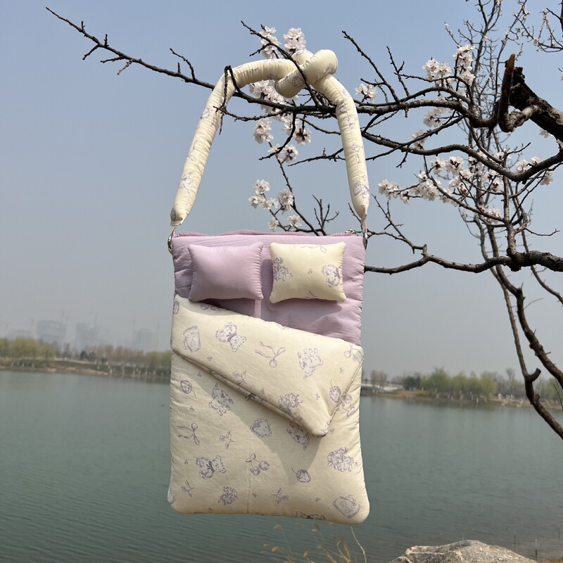 Korean KAZUM new computer bag handmade fabric small laptop bag 11/13/15 iPad tablet storage bag