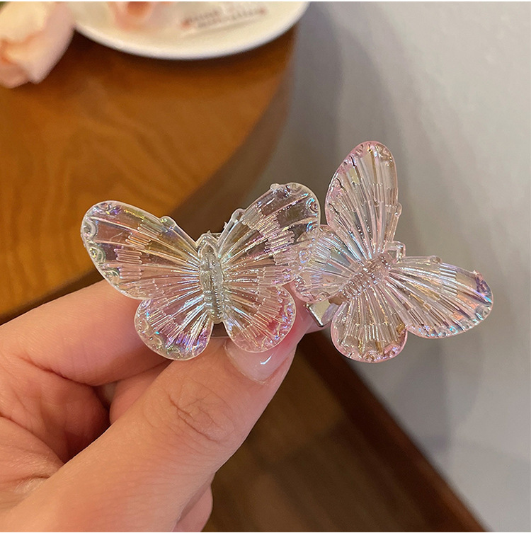 Cute Butterfly Arylic Hair Clip display picture 5