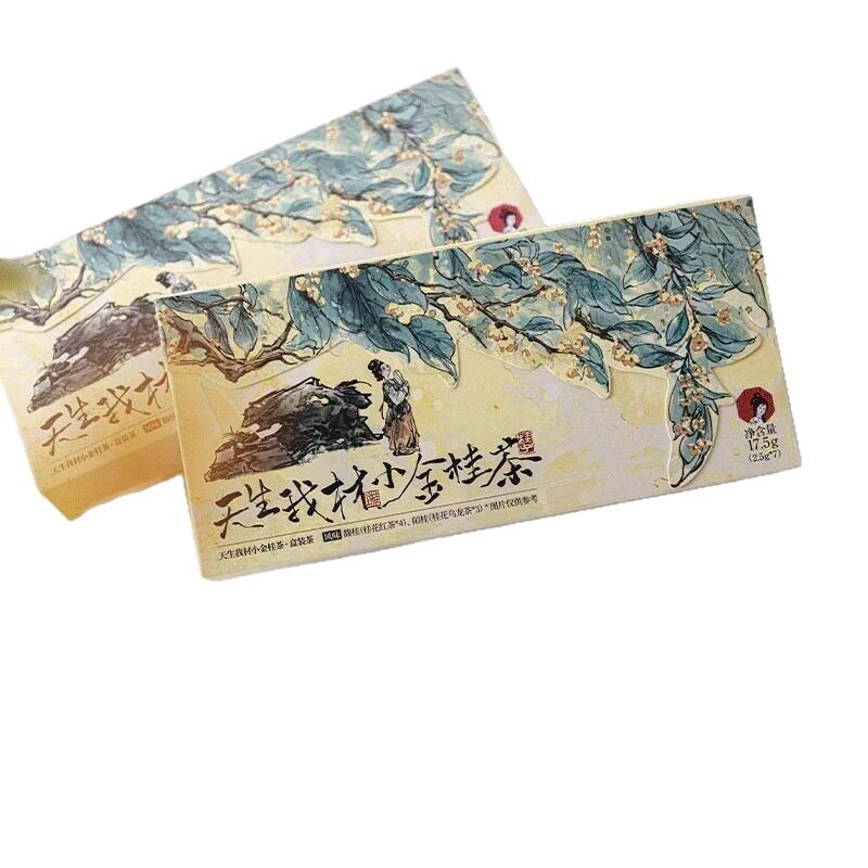 ティーカラー、天然素材、小金桂茶、キンモクセイ紅茶、ウーロン茶、ホット＆コールドティーバッグ、フレーバーティー、お土産|undefined