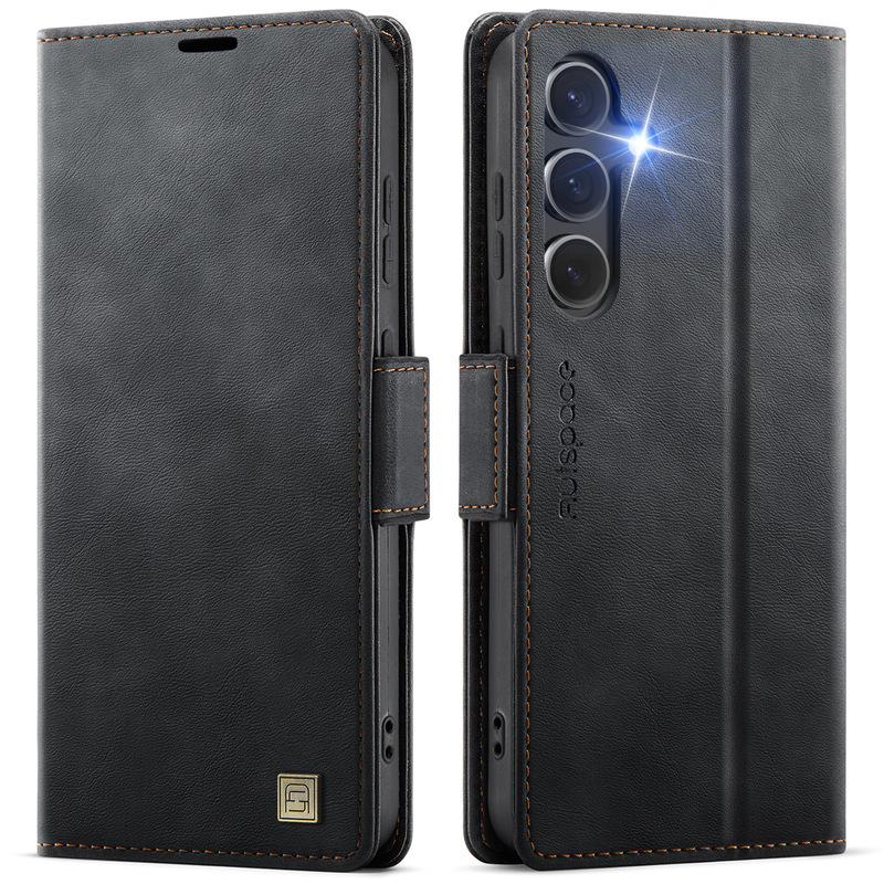 Samsung S25 保護ケース S24 ウォレット携帯電話ケース S24FE 磁気ケース S25PLUS カードフリップレザーケースに適しています。|undefined