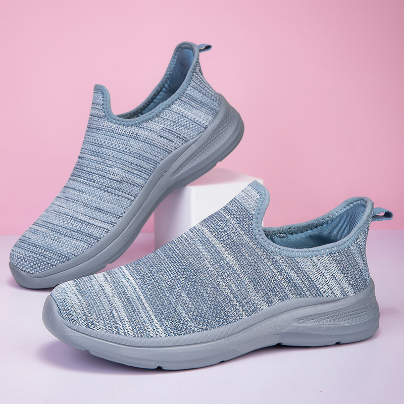 Zapatos de edad avanzada ShouzhuLi2025 primavera zapatos de mujer de tamaño grande zapatos de madre zapatos casuales ligeros y transpirables zapatos de caminar