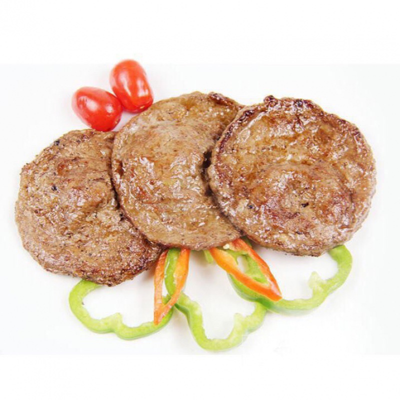 牛肉饼1kg正大20个*50g青大法式牛排黑胡椒牛扒饭调理半成品包邮