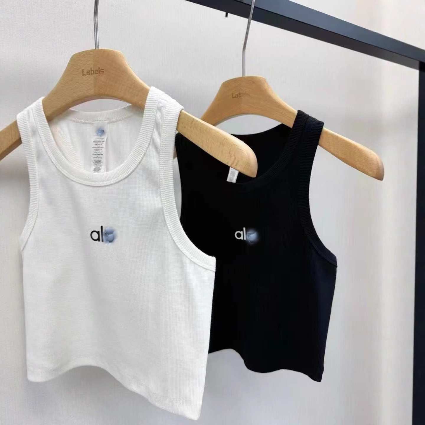 AL20025 新しい女性のベスト夏アメリカンホットガールスポーツフィットネスレターベスト女性