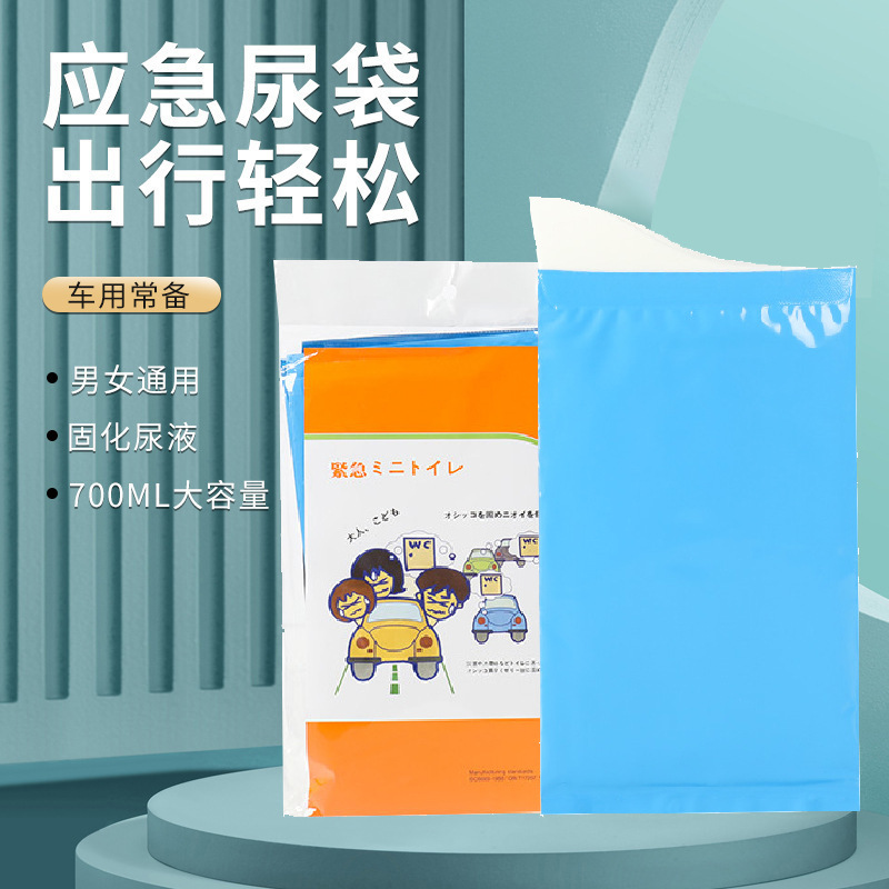 Disposable toilet bag