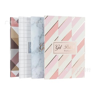 Nail Art Simple Color Card Display Book Nail Polish Display Board Sample 160 Colors High-End Color Display Book Manufacturer