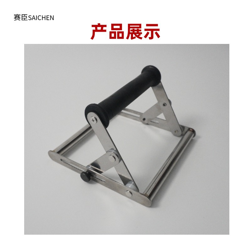 공장 직접 공급 절단기 지원 랙 브래킷 두꺼운 스테인레스 스틸 롤러 드래그 랙 제조 업체 도매 모델 148