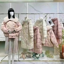 哥芙妮羽绒服24冬季新款轻奢时尚优雅90白鸭绒外套品牌撤柜走份
