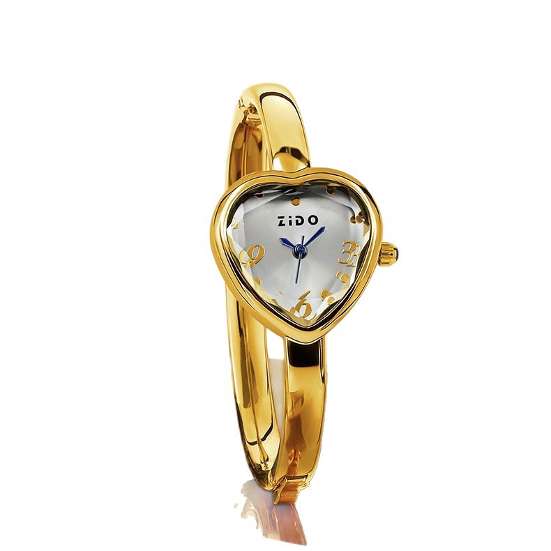 Reloj de pulsera para mujer, nuevo modelo, forma de corazón, personalizado, lujo sutil, sensación de alta gama, nicho de mercado exterior._voghion.com