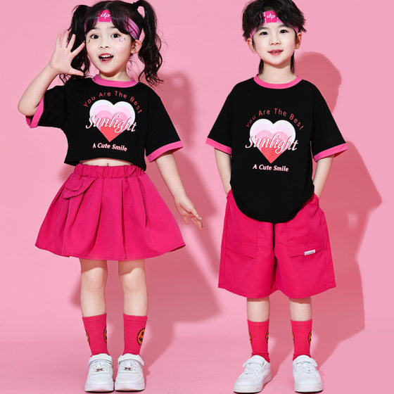 Children's Cheerleading Dance Performance Primary School Sports Meeting Opening Ceremony Class Uniform Kindergarten Cheerleading Performance Costume