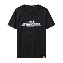 品牌剪标夏季童装圆领简约趣味卡通印花休闲百搭短袖T恤衫62011