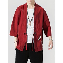 F 95866 Chinese Style Embroidered Sunshirt �h�L�̽�������