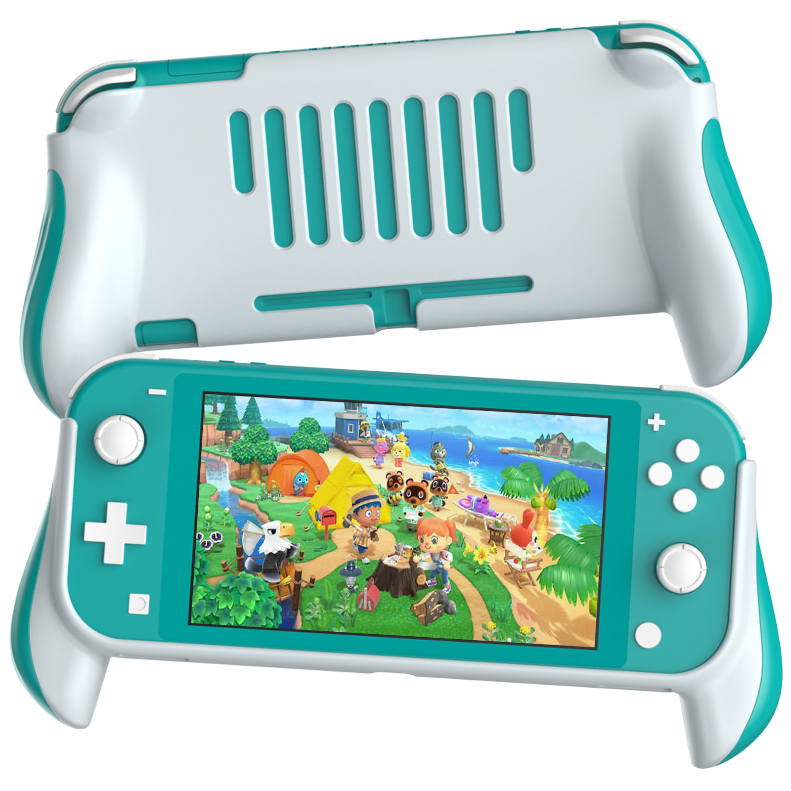 任天堂switch lite握把NS主机游戏手柄套nintendo保护壳2周边配件