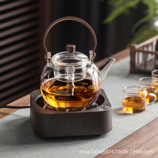 Gomi Electric Ceramic Stove Manufacturer Directly Supplies Tea Stove Mini Household Small Iron Kettle Glass Kettle Boiling Water Tea Making Equipment Wholesale