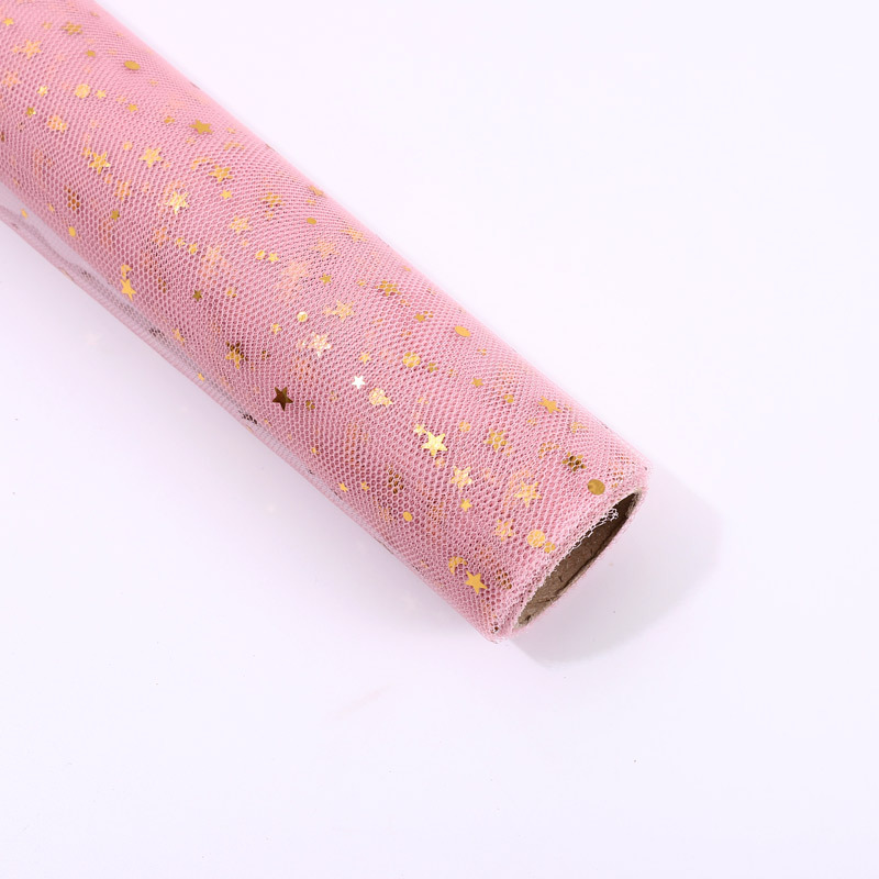 Diosa Festival de malla estrella Luna hilo estrella hilo Lollipop bouquet DIY bolsa flor papel forma hilo flor embalaje al por mayor