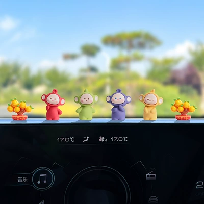 Car Supplies Girls Screen — Car ornaments - multiple-options-available-see-details-page-4-cute-little-thread-babies-2-lucky-potted-plants-free-traceless-stickers