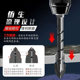 Factory upgrade cross serrated drill bit dry punching ceramic tile glass marble concrete punching super hard alloy