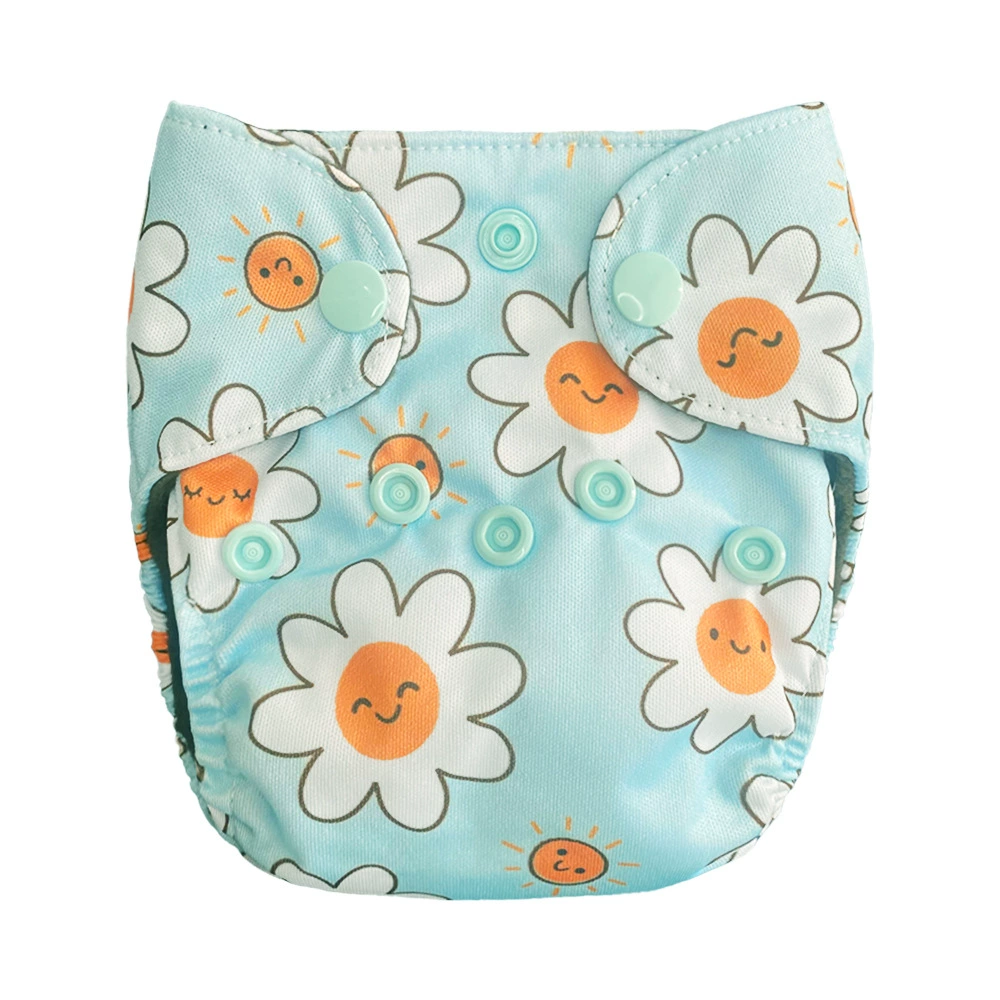 Амазонка взрывы новорожденных AIO бамбуковая угольная ткань подкладка моющаяся детская подгузник ткань подгузник с подгузником