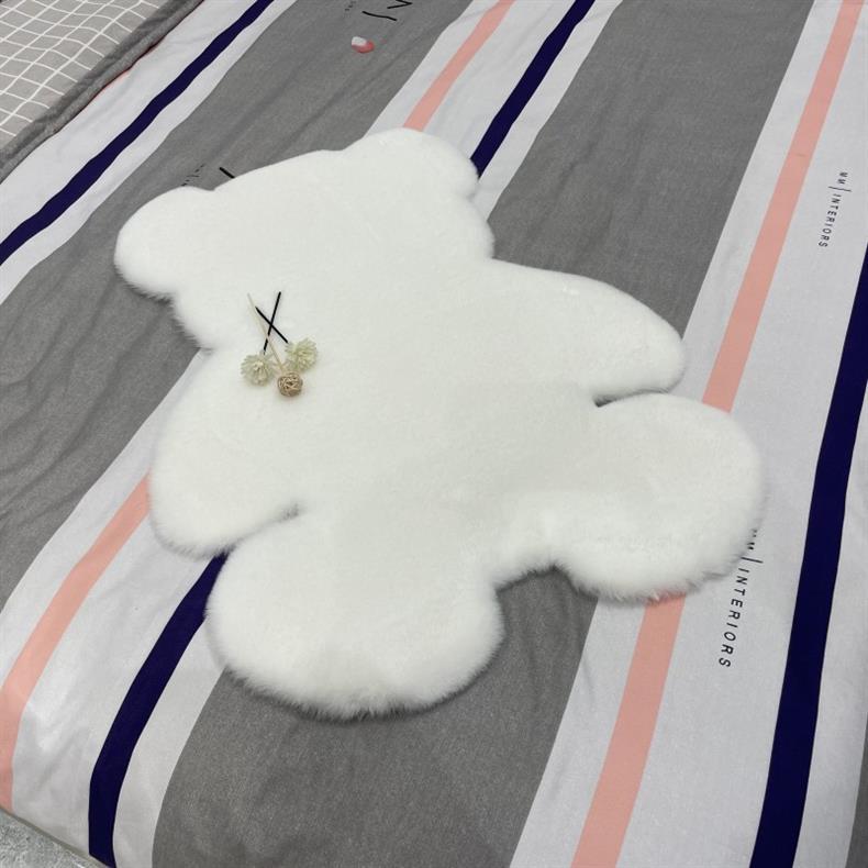 Bear Carpet Bedroom Ins Living Room Coffee Table Blanket Girl's Room under the Bed Bedside Blanket Plush Popular Home Floor Mat