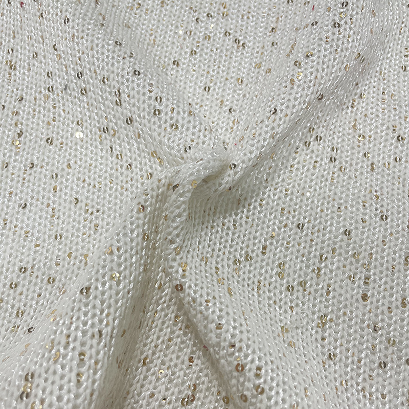 Hilo grueso para manualidades textiles para el hogar, tela de decoración navideña, tela de lana, bordado de lentejuelas, hilo dorado y plateado, tela jacquard de moda, estilo vintage