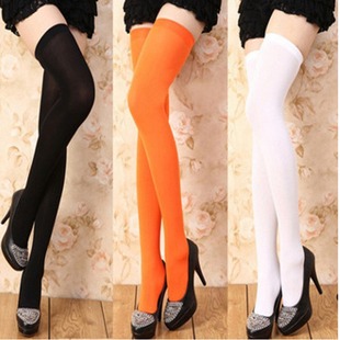 JK Japanese over-the-knee socks women's Korean-style mid-length high socks non-slip half velvet white stockings academic style